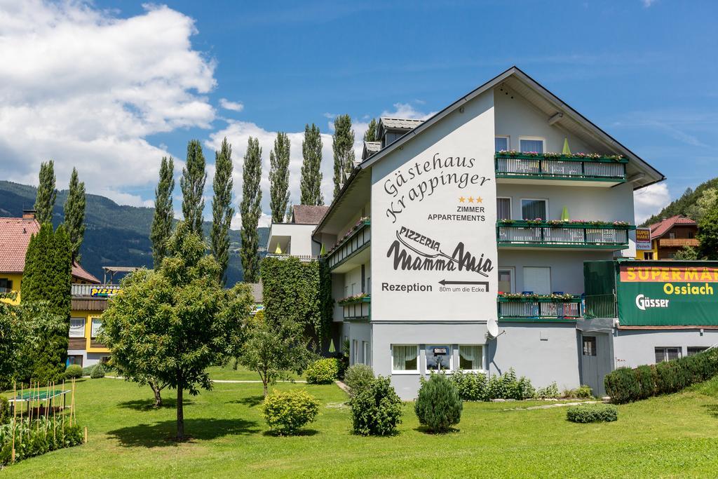 Gaestehaus Krappinger/Pizzeria Mamma Mia Ossiach Buitenkant foto