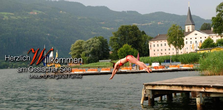 Gaestehaus Krappinger/Pizzeria Mamma Mia Ossiach Buitenkant foto